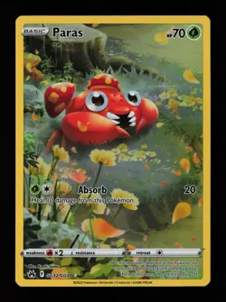 Paras GG32/GG70 Holo Crown Zenith Galarian Gallery Pokemon Cards - Image 1