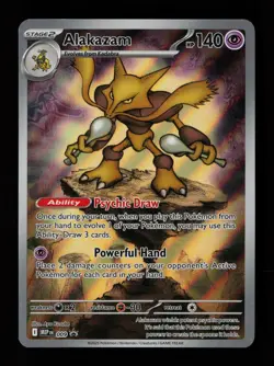 Alakazam 009 Holo Promo ME: Mega Evolution Promo Pokemon Cards - Image 1