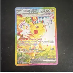 Pokemon Pikachu ex SV08 Surging Sparks 238/191 Holo SIR Full Art EX - Image 1