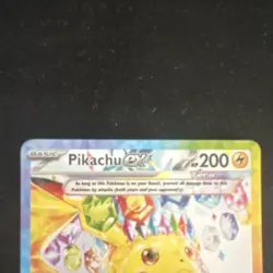 Pokemon Pikachu ex SV08 Surging Sparks 238/191 Holo SIR Full Art EX - Image 2