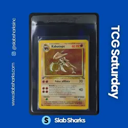 1999 POKEMON FOSSIL ITALIAN #9/62 KABUTOPS HOLO 1ST EDITION - Image 1