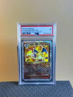 2002 Charizard - (Legendary) 3/110 Reverse Holo Rare Pokemon Card PSA 1 - Image 1