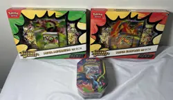 Pokemon Lot of 3 Items 2X Mega Evolutions Ascended Heroes Ex Box’s & 1X Zard Tin - Image 1
