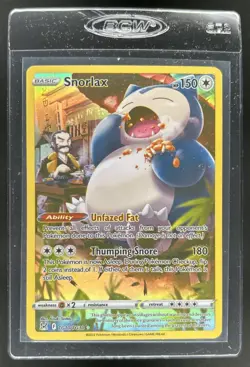 2022 Pokemon SWSH Lost Origin Snorlax Trainer Gallery #TG10/TG30 - Image 1