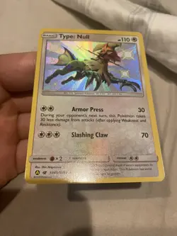 Type Null - SV45/SV94 - Pokemon Hidden Fates Sun & Moon Shiny Rare Card NM - Image 5