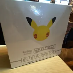Pokemon TCG Elite Trainer Box Celebrations English 2021 Pokemon 25th Anniversary - Image 1