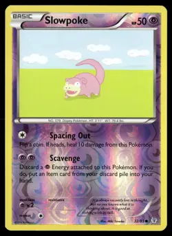Slowpoke 32/83 Common Generations Pokemon Reverse Holo Lightly Played - Image 1
