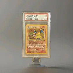 Pokemon TCG Base Set Charizard Holo PSA 3 4/102 WOTC Vintage - Image 1