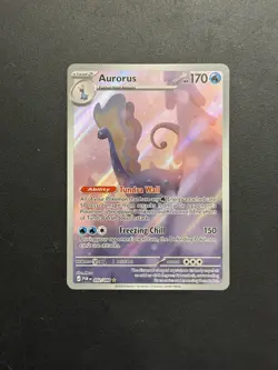 Aurorus 092/088 Me03: Perfect Order Holo Illustration Rare Pokemon Mint - Image 1