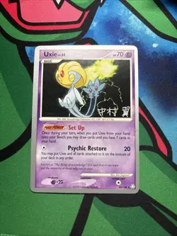 2008 Pokemon - Uxie 43/146 World Championships 2009 VLP - Image 1