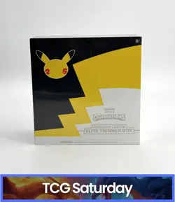 2021 POKEMON TCG CELEBRATIONS SEALED POKEMON CENTER ELITE TRAINER BOX - Image 1
