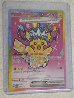 Pokemon Pikachu Ex SIR Ascended Heroes English 277/217 - Image 1