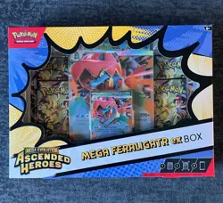 Pokemon TCG Lot Of 3! Ascended Heroes ETB, Pin Collection, & Mega Ex box. - Image 5