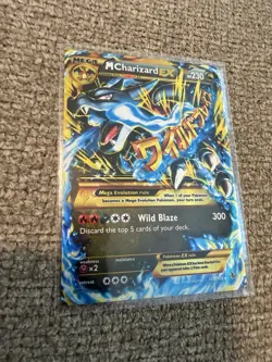 🔥Mega M CHARIZARD EX Secret Rare #108/106 2014 Pokemon XY Flashfire LP - Image 1
