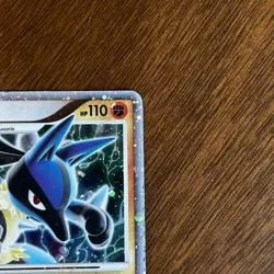 Lucario LV.X DP12, Pokemon Diamond and Pearl Holo Promo Card, Lightly Played, LP - Image 5