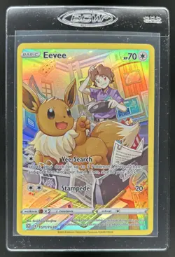 2022 Pokemon SWSH Brilliant Stars Eevee Trainer Gallery Holo #TG11/TG30 - Image 1