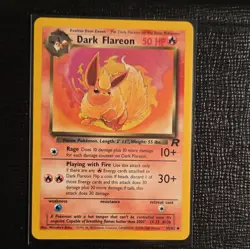 Pokemon Team Rocket Dark Flareon, Charmeleon, Jolteon, Golduck Lot (6 Cards) - Image 3