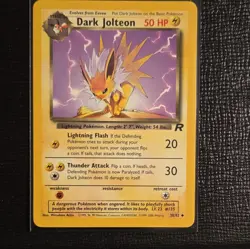 Pokemon Team Rocket Dark Flareon, Charmeleon, Jolteon, Golduck Lot (6 Cards) - Image 5