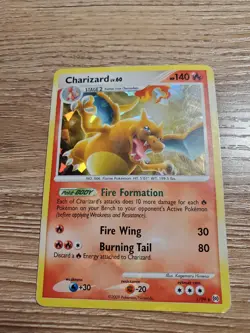 Pokemon Charizard 1/99 Arceus Cracked Ice Holo Bleed Full Card - Image 1