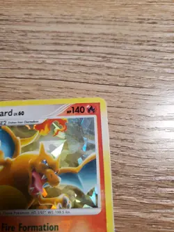 Pokemon Charizard 1/99 Arceus Cracked Ice Holo Bleed Full Card - Image 5