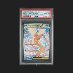 Pokemon Ascended Heros Mega Dragonite Ex Special Illustration Rare PSA 10 - Image 1