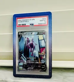 Pokemon Card [PSA10] Mewtwo V SR S10b GO 074/071 - Image 3