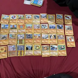 Pokemon TCG - Rock type card lot Of 41 - Image 1
