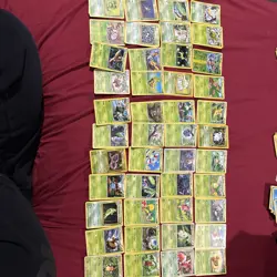 Pokemon TCG Grass Type Card Lot Of 52 - Image 1