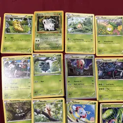 Pokemon TCG Grass Type Card Lot Of 52 - Image 3