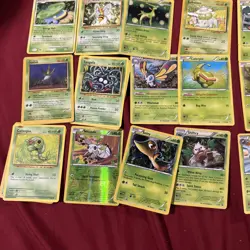 Pokemon TCG Grass Type Card Lot Of 52 - Image 5