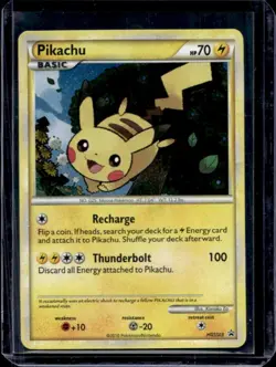 2010 Pokemon HGSS Black Star Promos Pikachu #HGSS03 - Image 1