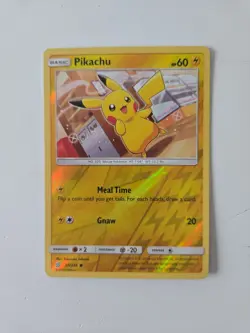 Pokemon Pikachu Sm-Unified Minds 55/236 Reverse Holo Basic 60 HP Common 2019 - Image 2