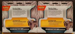 Pokemon TCG Mabosstiff ex Showcase/Promo Hanger Boxes Lot Of 2 ** NEW ** - Image 2