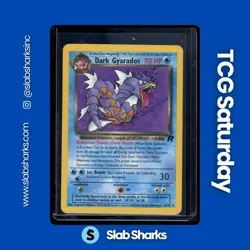 2000 POKEMON TEAM ROCKET #25/82 DARK GYARADOS - Image 1