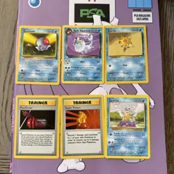 Vintage pokemon base set fossil rocket , assorted uncommons commons - Image 1