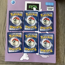 Vintage pokemon base set fossil rocket , assorted uncommons commons - Image 2