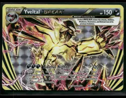 2016 Pokemon Steam Siege Yveltal Break #66/114 NM-LP - Image 3