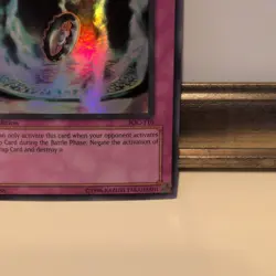 Yu-Gi-Oh! TCG Trap Jammer IOC-110 Invasion of Chaos 1st Edition - Image 5