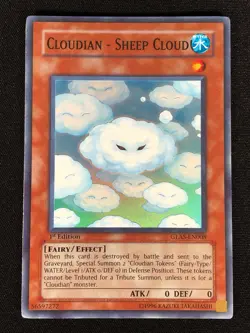 Yugioh Cloudian Sheep Cloud GLAS-EN008 1st Super (LP) - Image 1