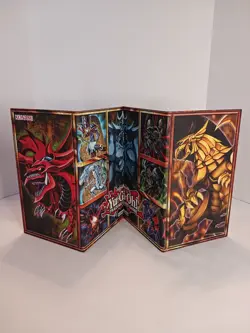 KONAMI YU-GI-OH TRADING CARD GAME HARDCOVER GAMING MAT SHONEN JUMP NEW - Image 1
