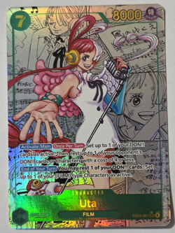 One Piece English EB03 Uta Manga Alt Art #061 - Image 1