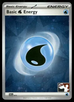 Basic Water Energy (Cosmos Holo) 011 Holo C Prize Pack Series Cards Pokemon NM - Image 1