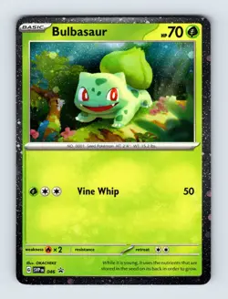 Bulbasaur (Cosmos Holo) - Scarlet & Violet Promo Cards SVP046 Promo NM Pokemon - Image 1