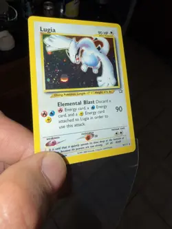 Lugia Neo Genesis 9/111 Unlimited Edition Holo Card Massive HOLO BLEED Clean! - Image 3