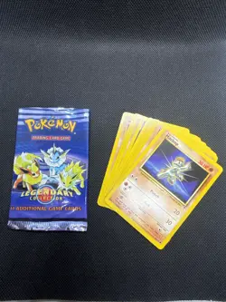 OPEN WOTC Pokemon TCG Legendary Collection Booster 2002 - 9 Original Cards - Image 1