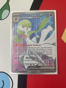 Pokemon Gardevoir EX TCG Scarlet & Violet Base Set Holo Ultra Rare Card 228/198 - Image 1