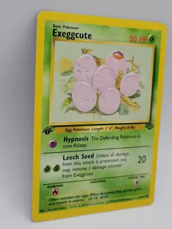 Exeggcute 52/64 1st Edition Jungle HP Pokemon Card WOTC Vintage 1999 - Image 5