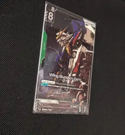 Wing Gundam Zero GD01-024 LR+ Alt Art GUNDAM TCG CARD ENGLISH NEWTYPE RISING - Image 3
