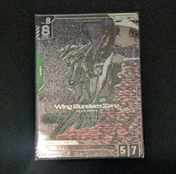 Wing Gundam Zero GD01-024 LR+ Alt Art GUNDAM TCG CARD ENGLISH NEWTYPE RISING - Image 4