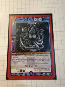 2023 Metazoo Native Black Friday Giant Squid Full Holo Promo Card TCG CCG - Image 1